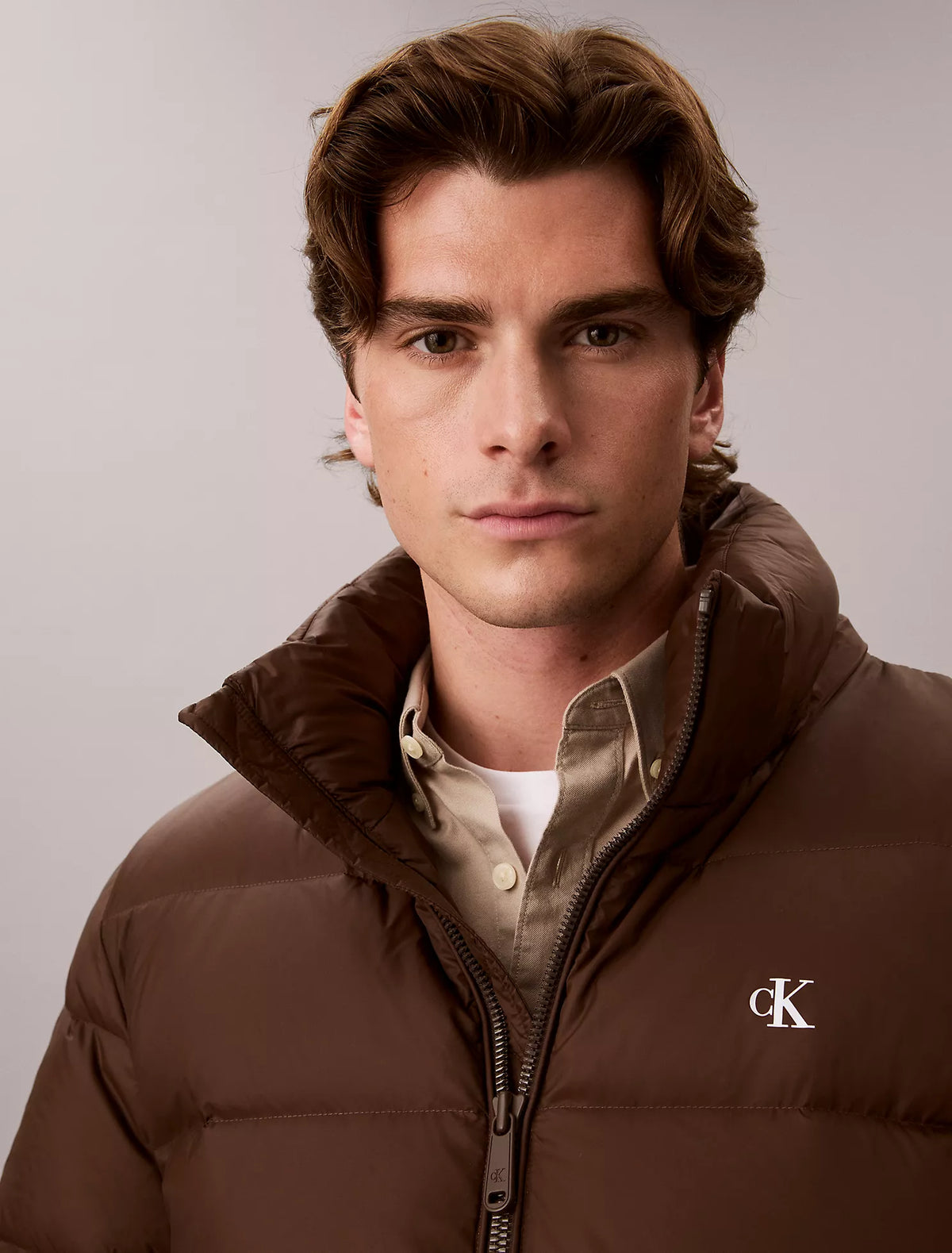 Calvin Klein -  Nylon Relaxed Puffer Jacket