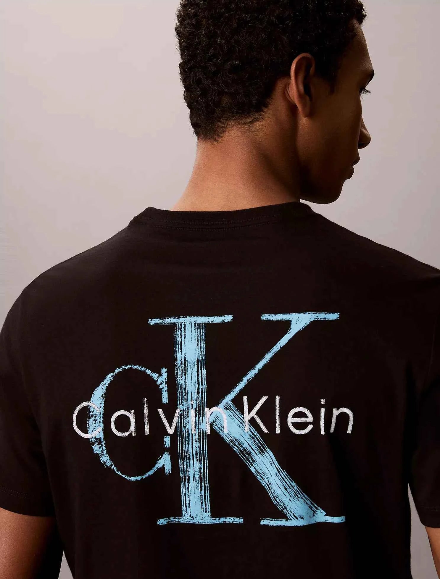 Calvin Klein - Brushstroke Monologo Graphic Tee