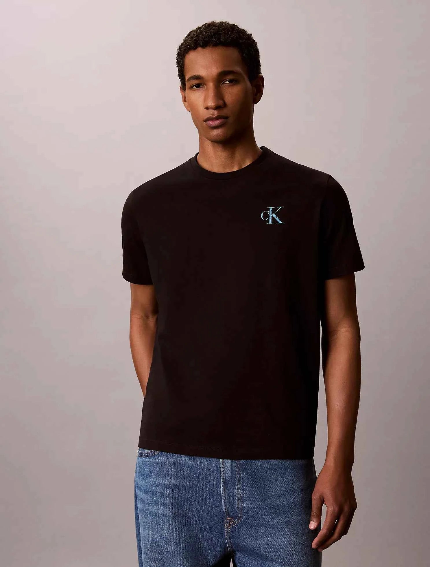 Calvin Klein - Brushstroke Monologo Graphic Tee