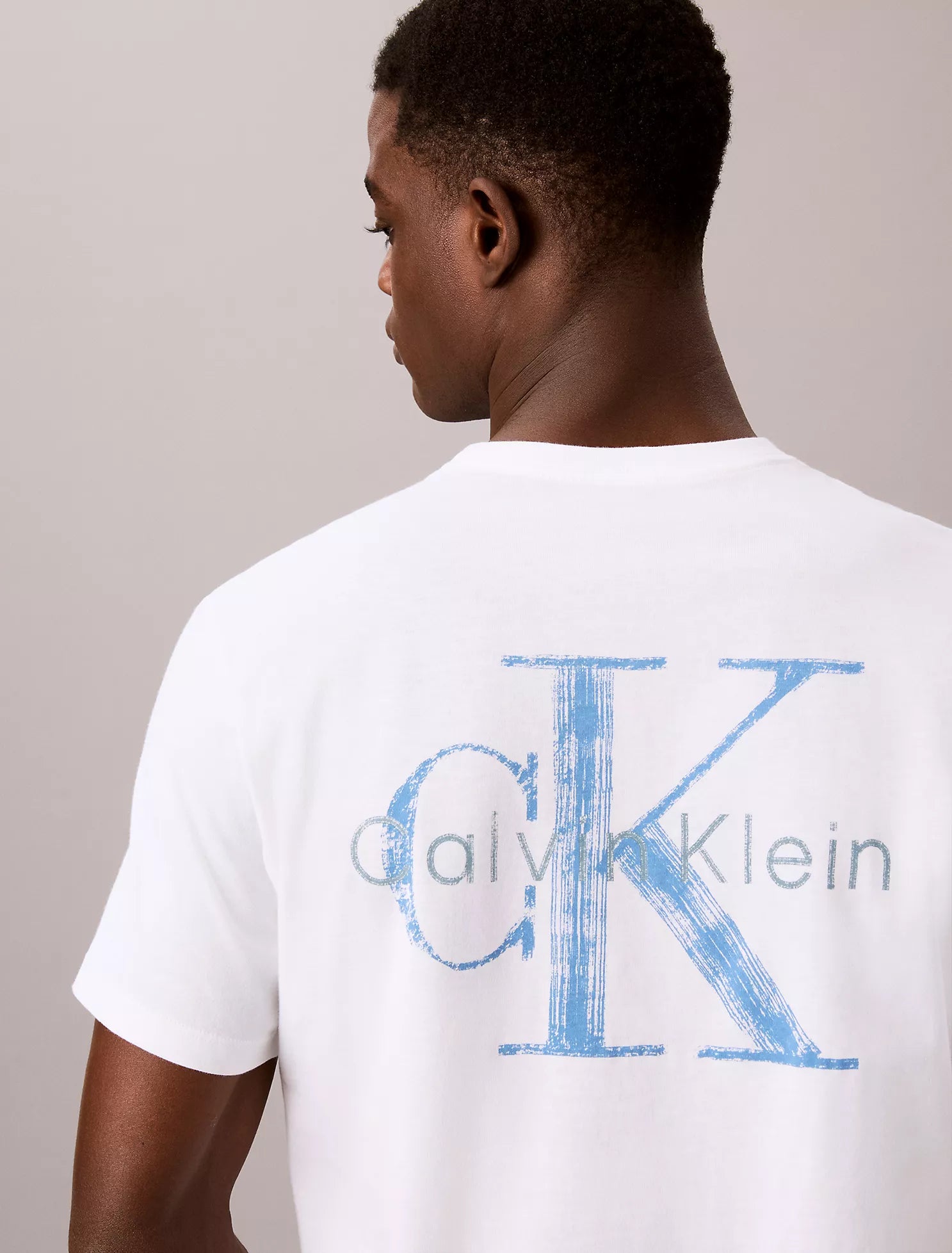 Calvin Klein - Brushstroke Monologo Graphic Tee