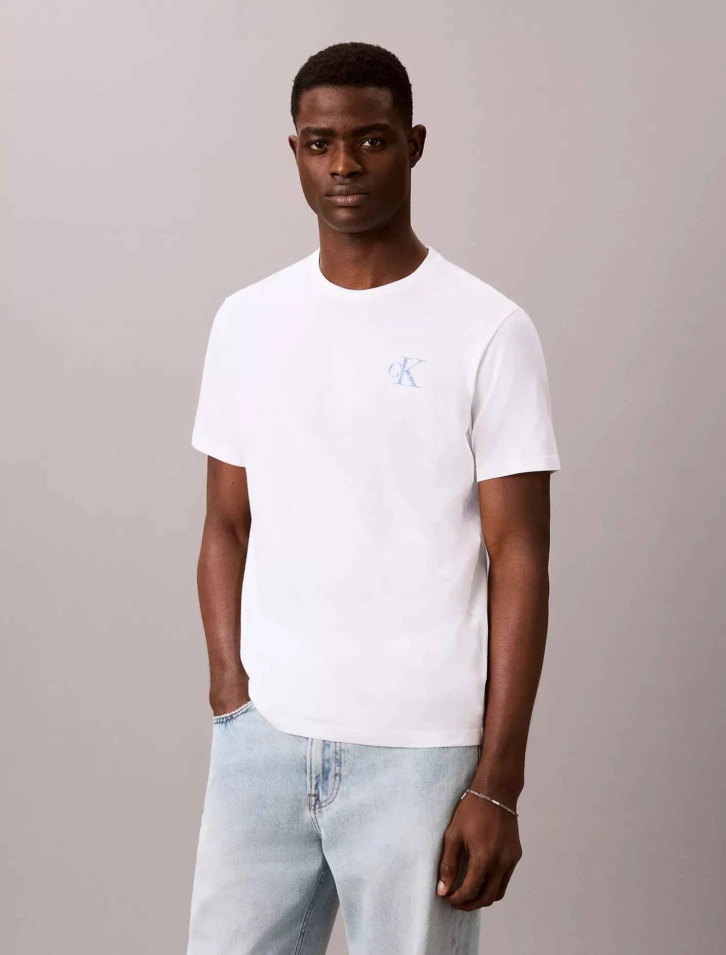 Calvin Klein - Brushstroke Monologo Graphic Tee