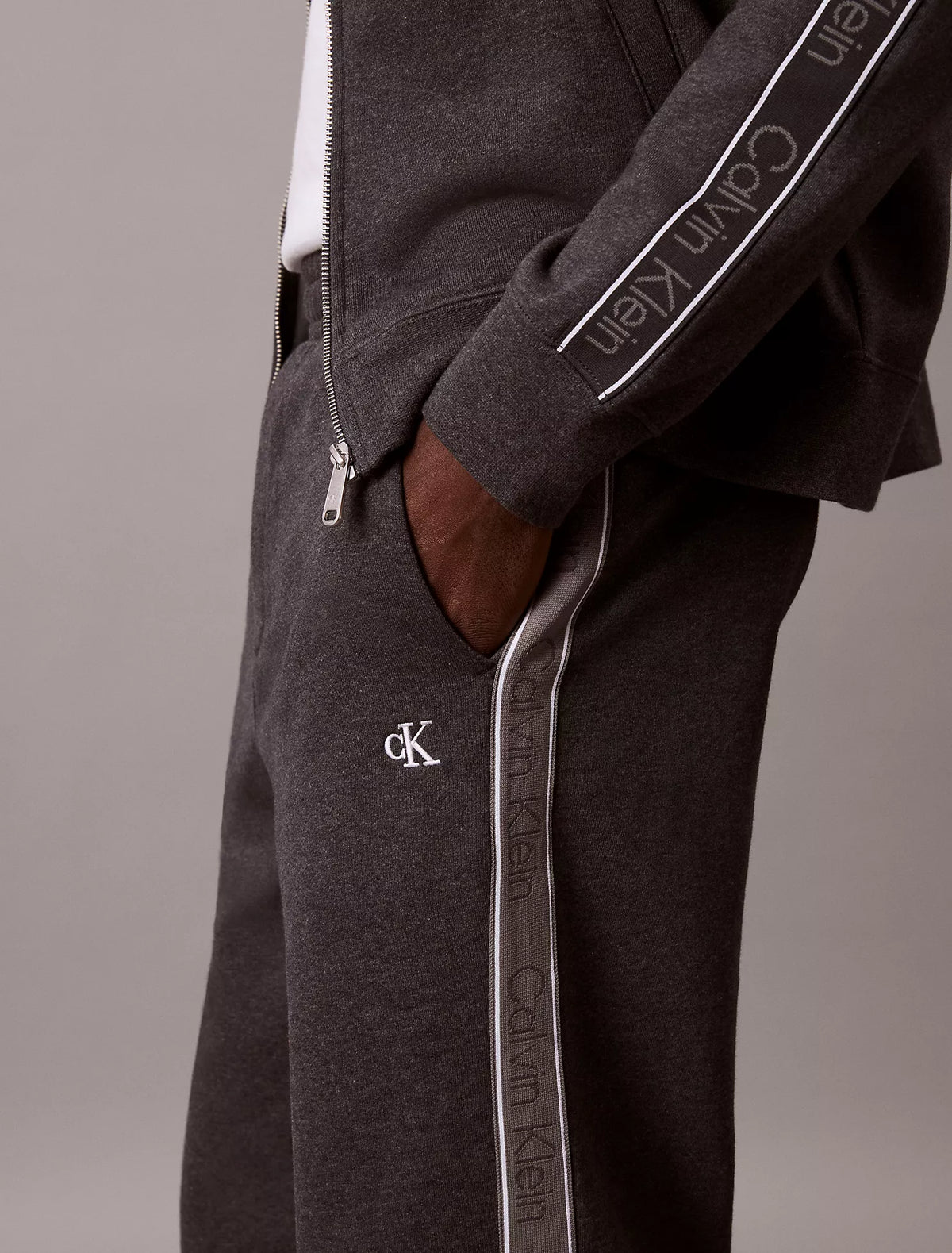 Calvin Klein - Logo Tape Fleece Sweatpants