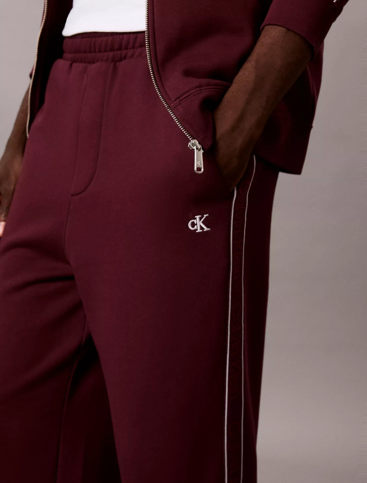 Calvin Klein - Logo Tape Fleece Sweatpants