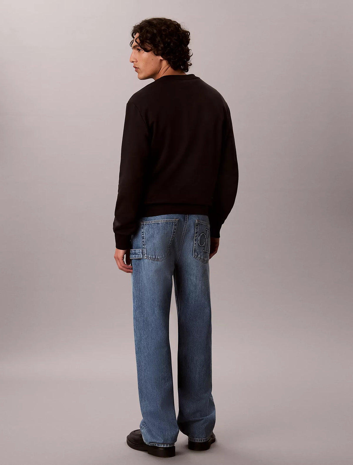 Calvin Klein - Fleece Embossed Crewneck Sweatshirt