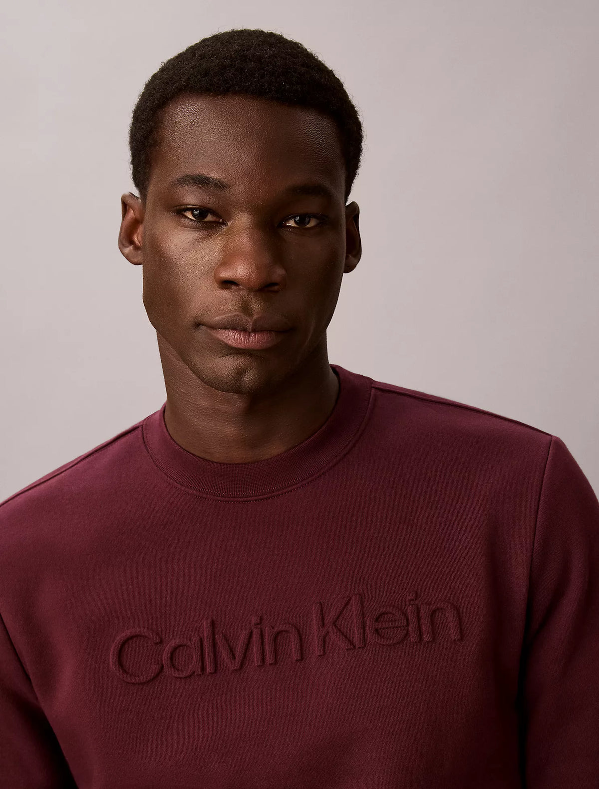 Calvin Klein - Fleece Embossed Crewneck Sweatshirt