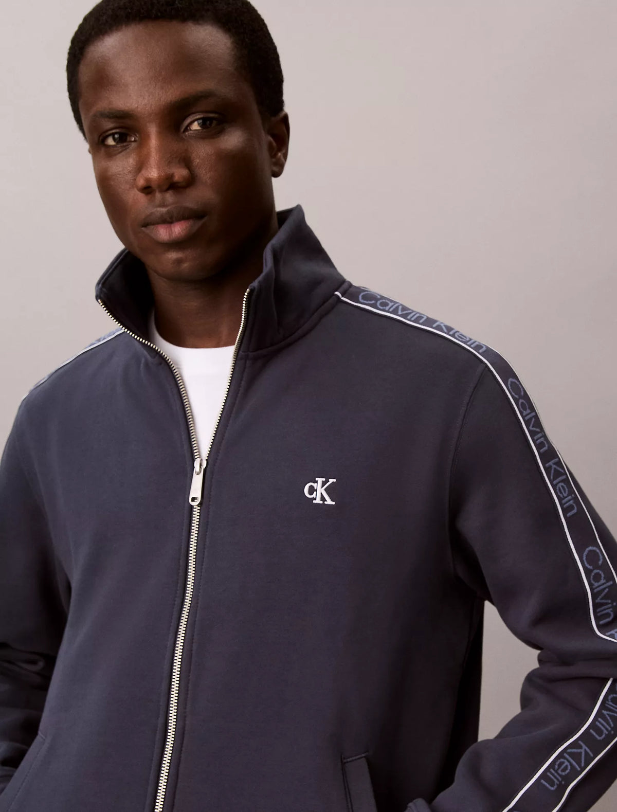 Calvin Klein - Logo Tape Full Zip Jacket