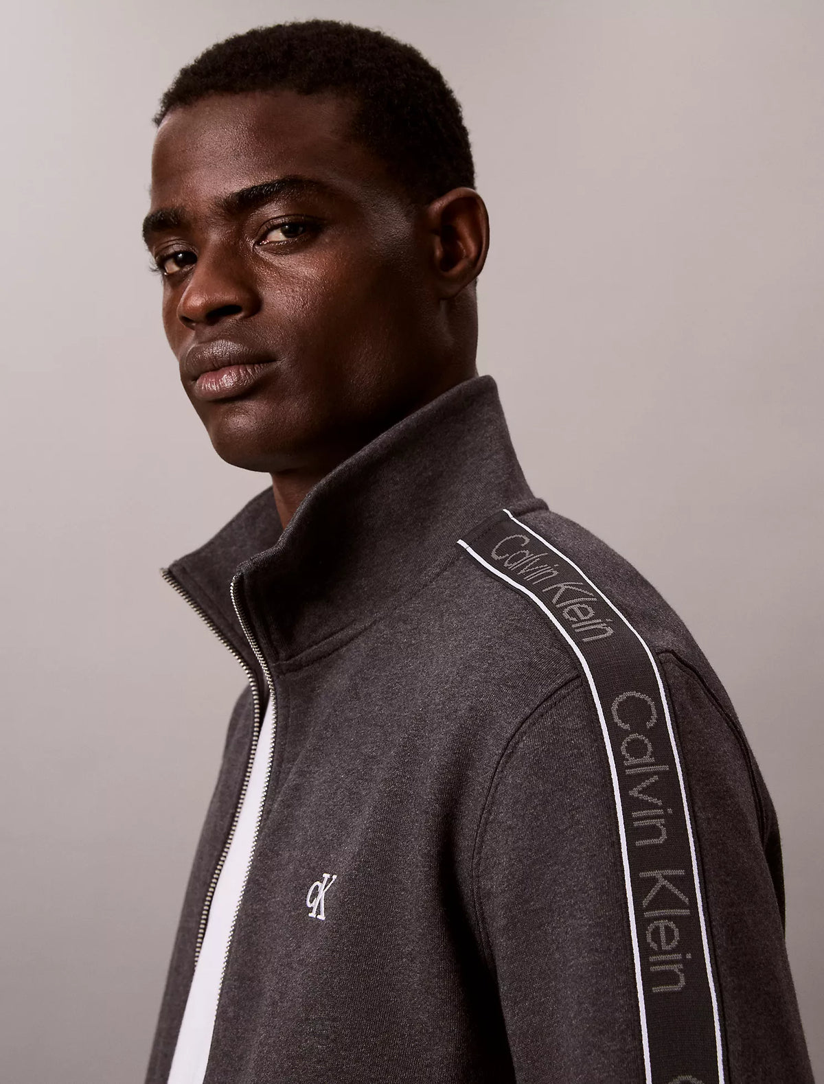 Calvin Klein - Logo Tape Full Zip Jacket