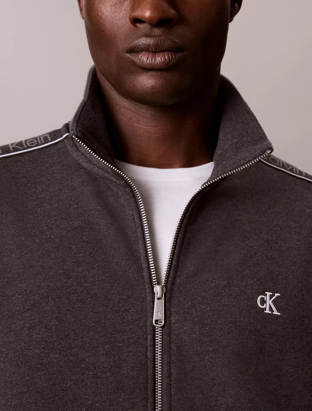 Calvin Klein - Logo Tape Full Zip Jacket