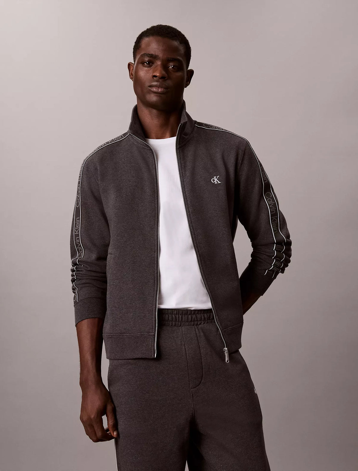 Calvin Klein - Logo Tape Full Zip Jacket