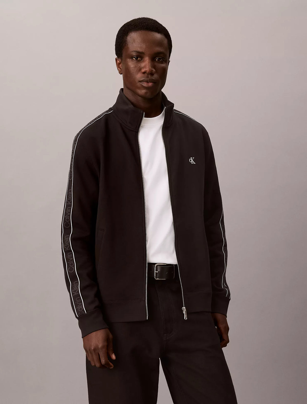 Calvin Klein - Logo Tape Full Zip Jacket