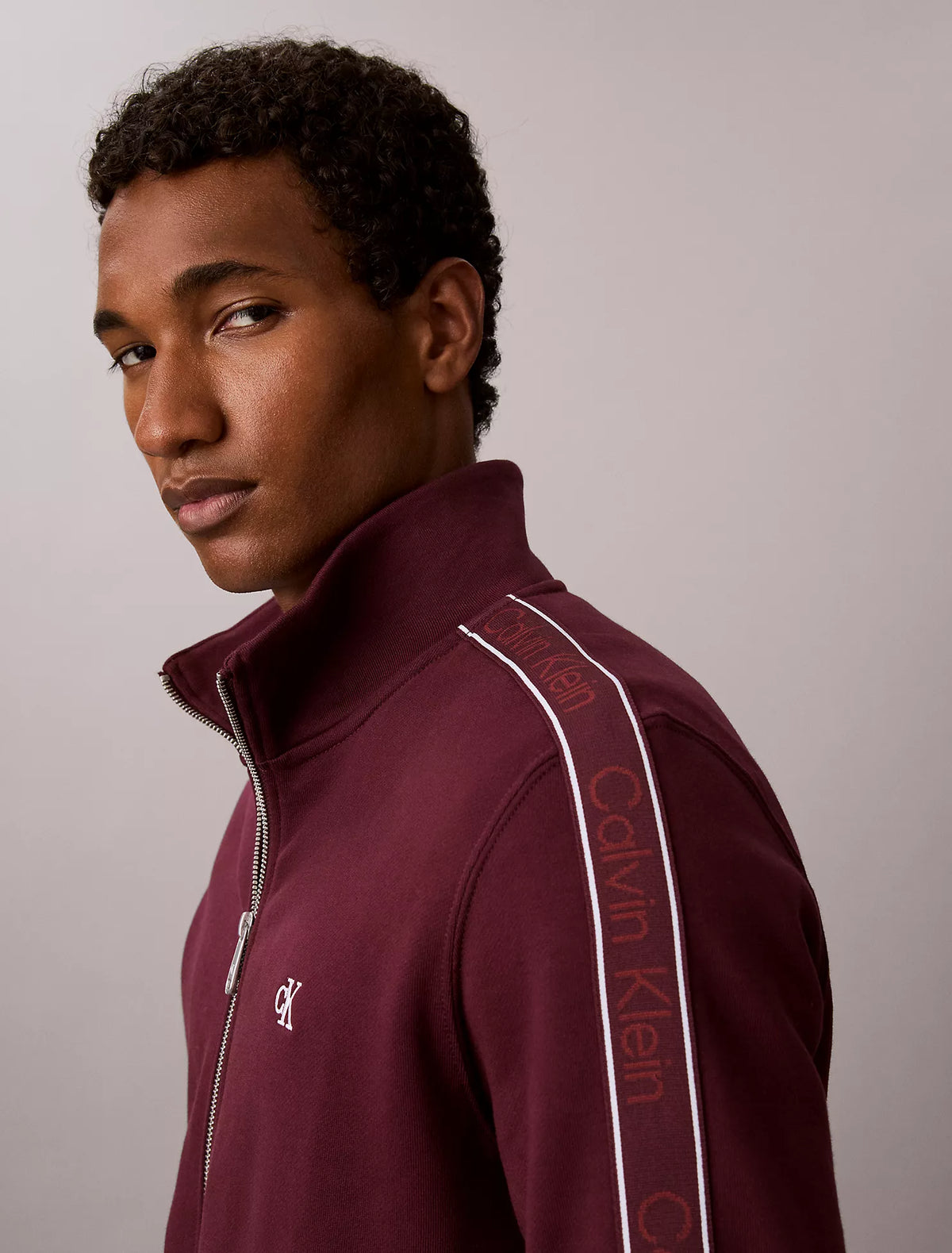 Calvin Klein - Logo Tape Full Zip Jacket