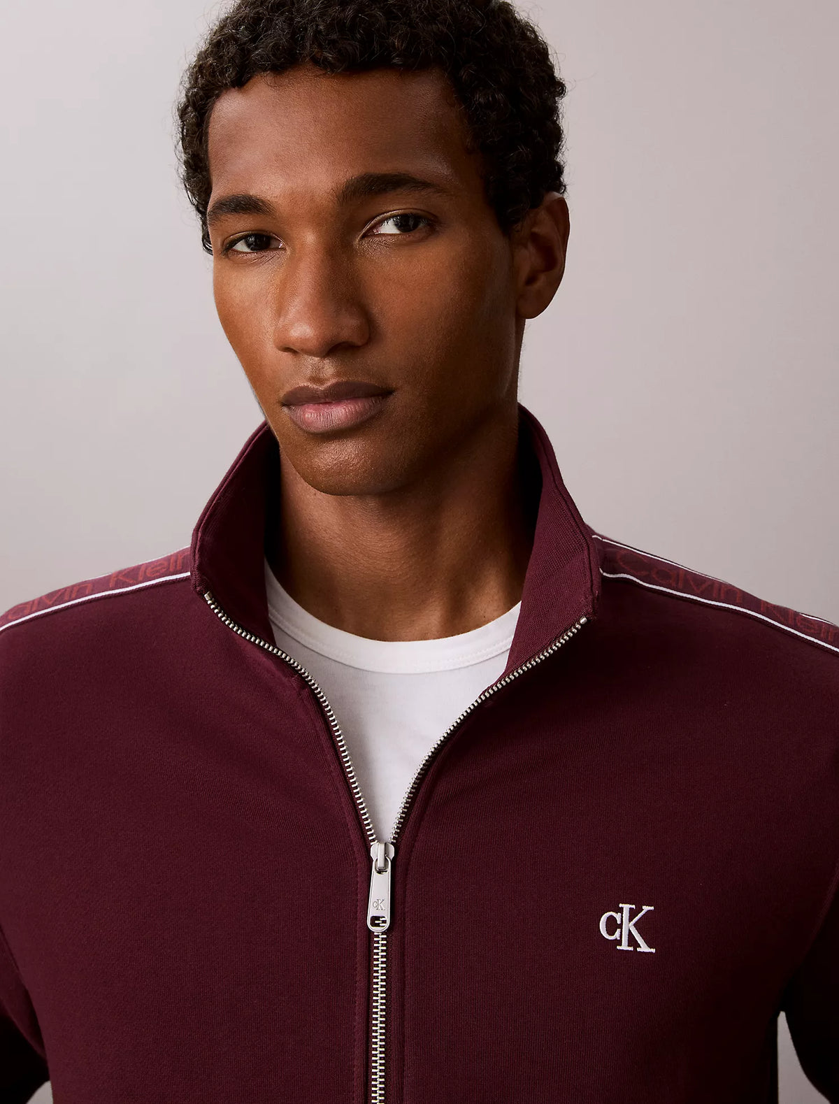 Calvin Klein - Logo Tape Full Zip Jacket