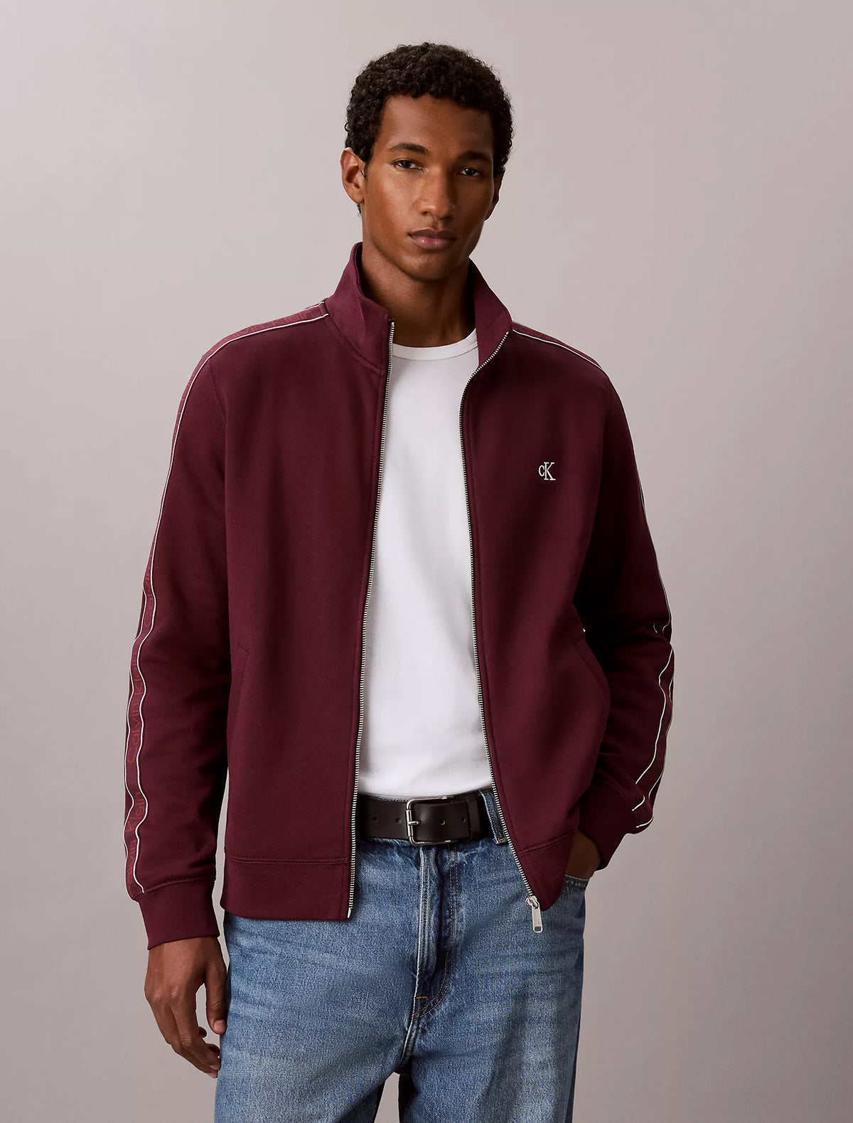 Calvin Klein - Logo Tape Full Zip Jacket