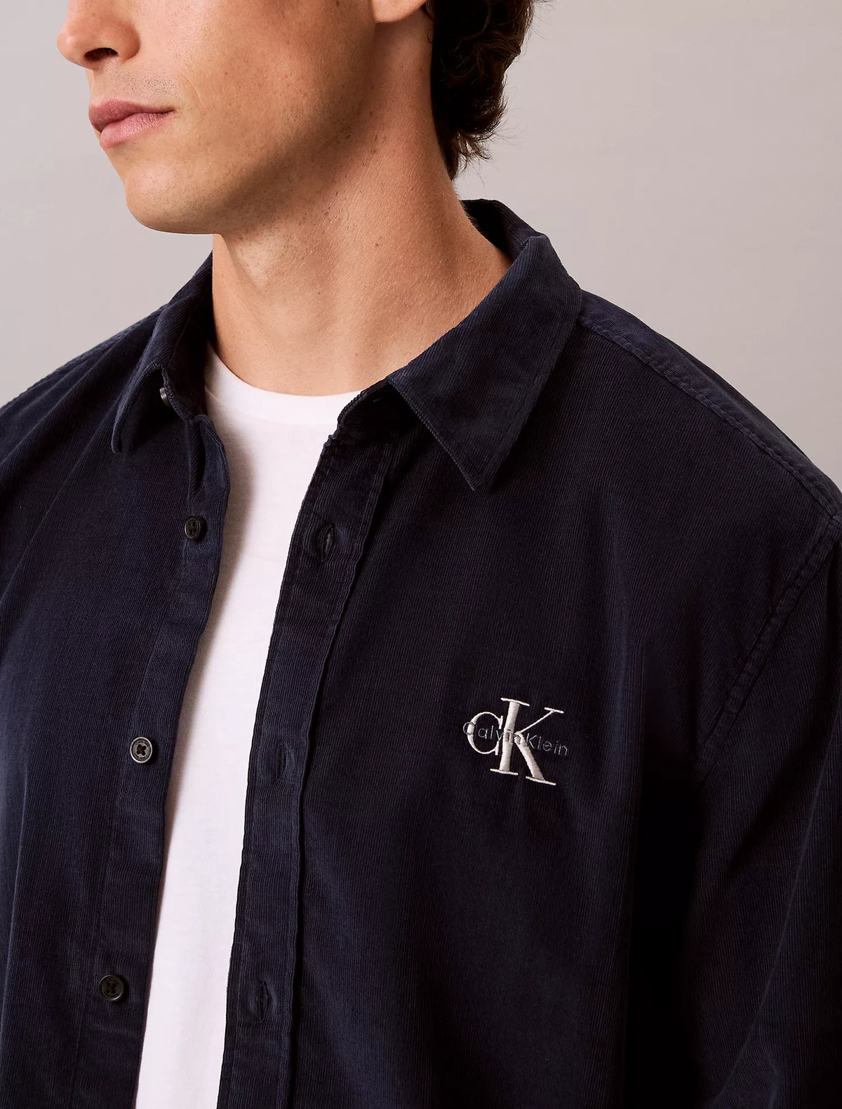 Calvin Klein - Corduroy Monologo Easy Shirt