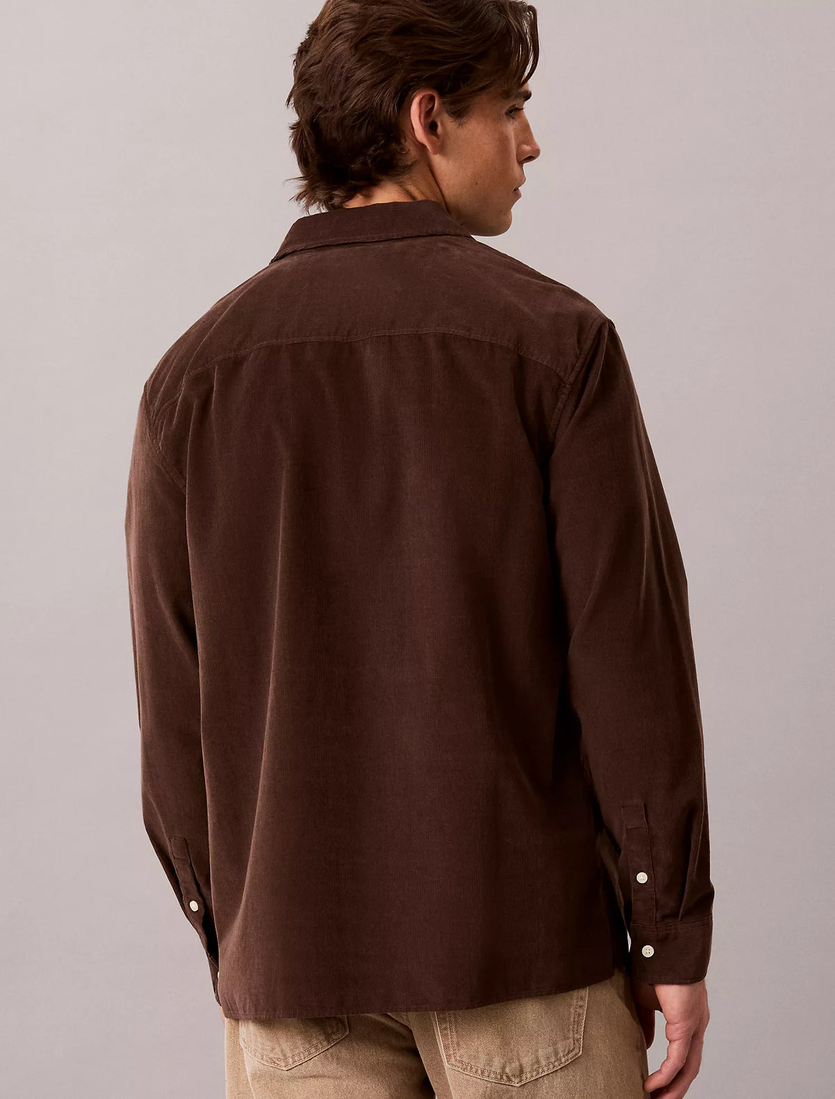 Calvin Klein - Corduroy Monologo Easy Shirt