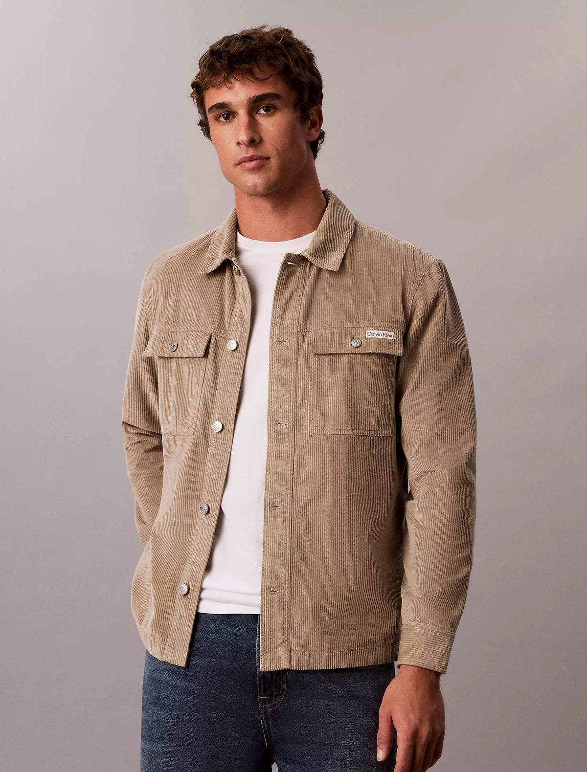 Calvin Klein - Corduroy Relaxed Shirt Jacket