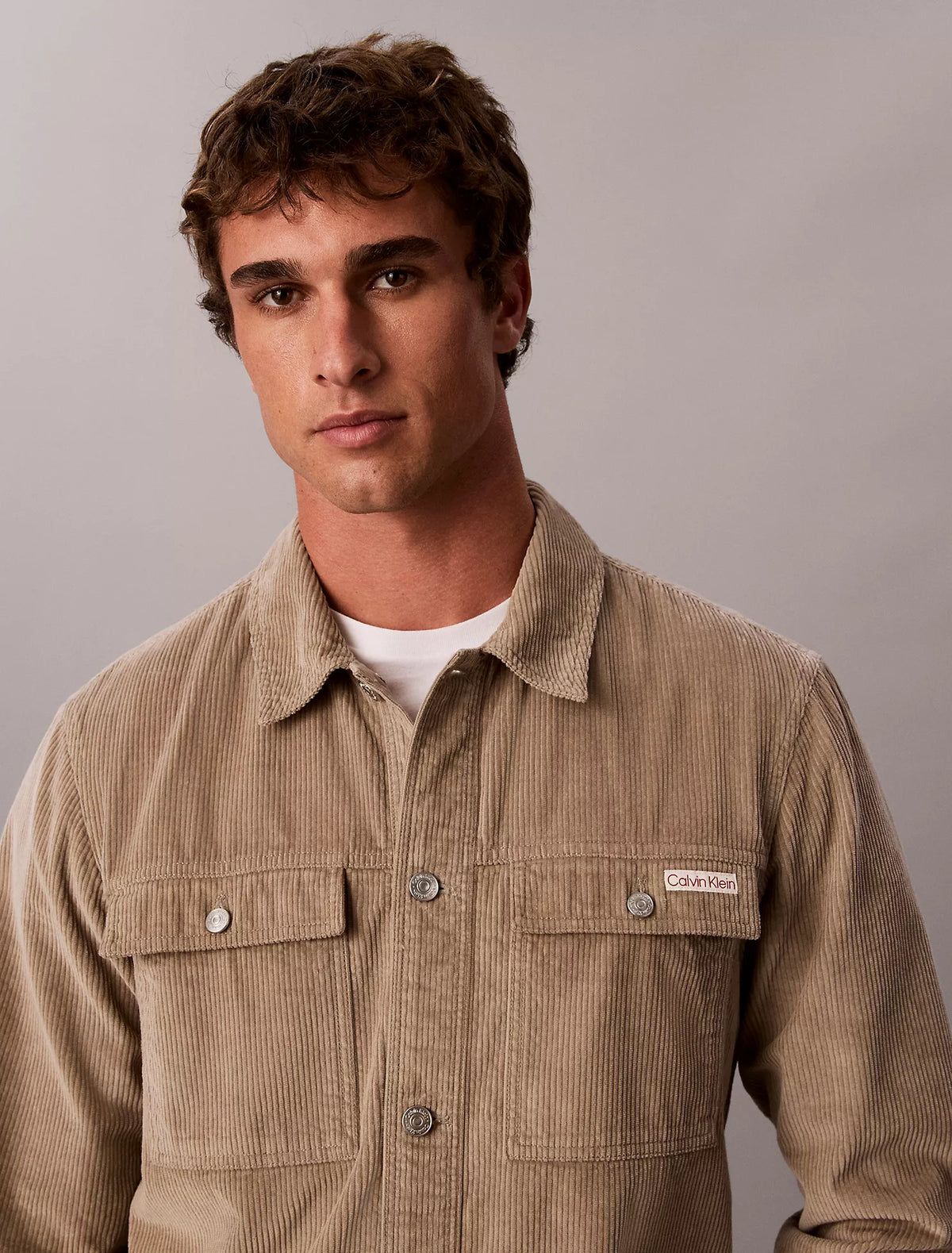 Calvin Klein - Corduroy Relaxed Shirt Jacket