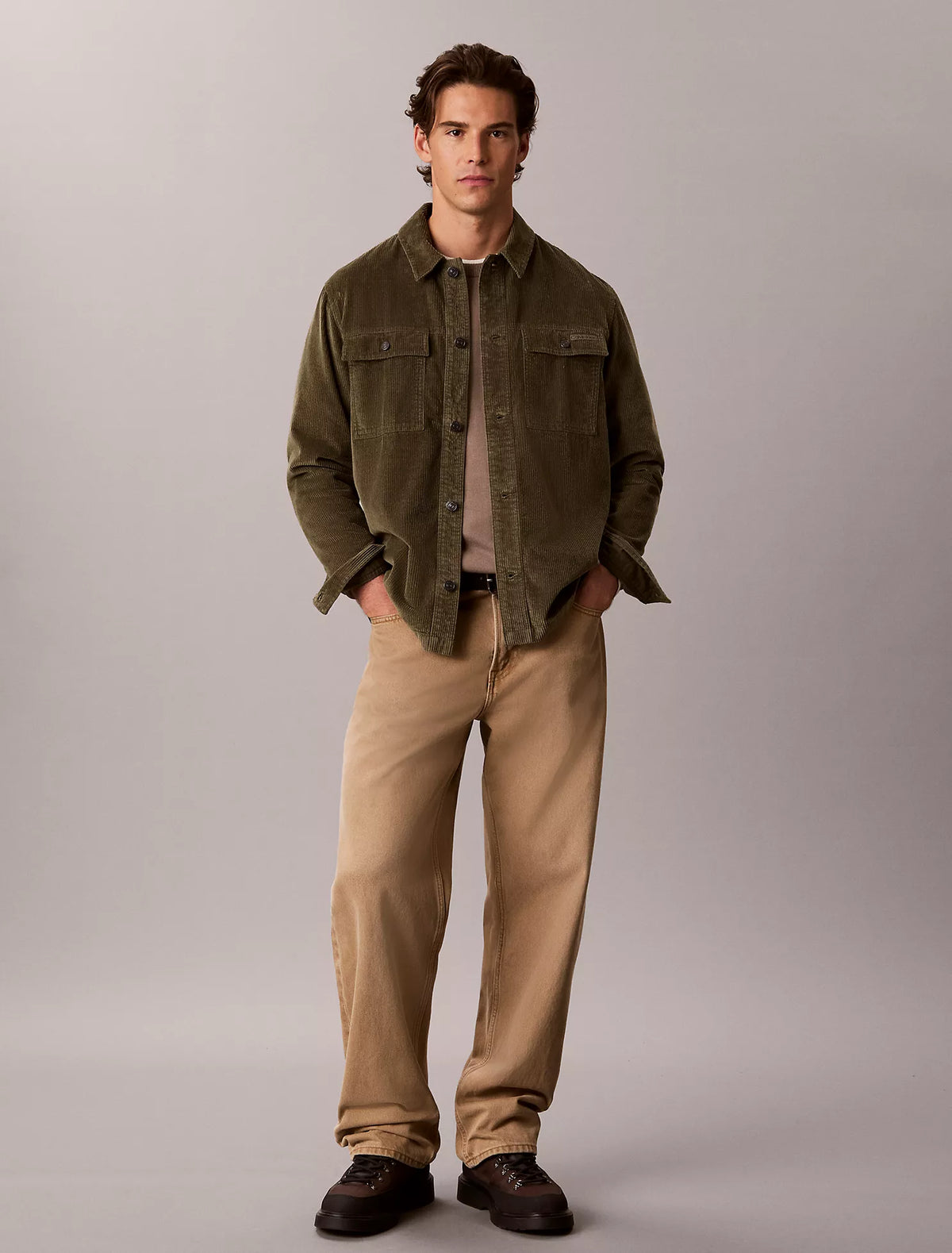 Calvin Klein - Corduroy Relaxed Shirt Jacket
