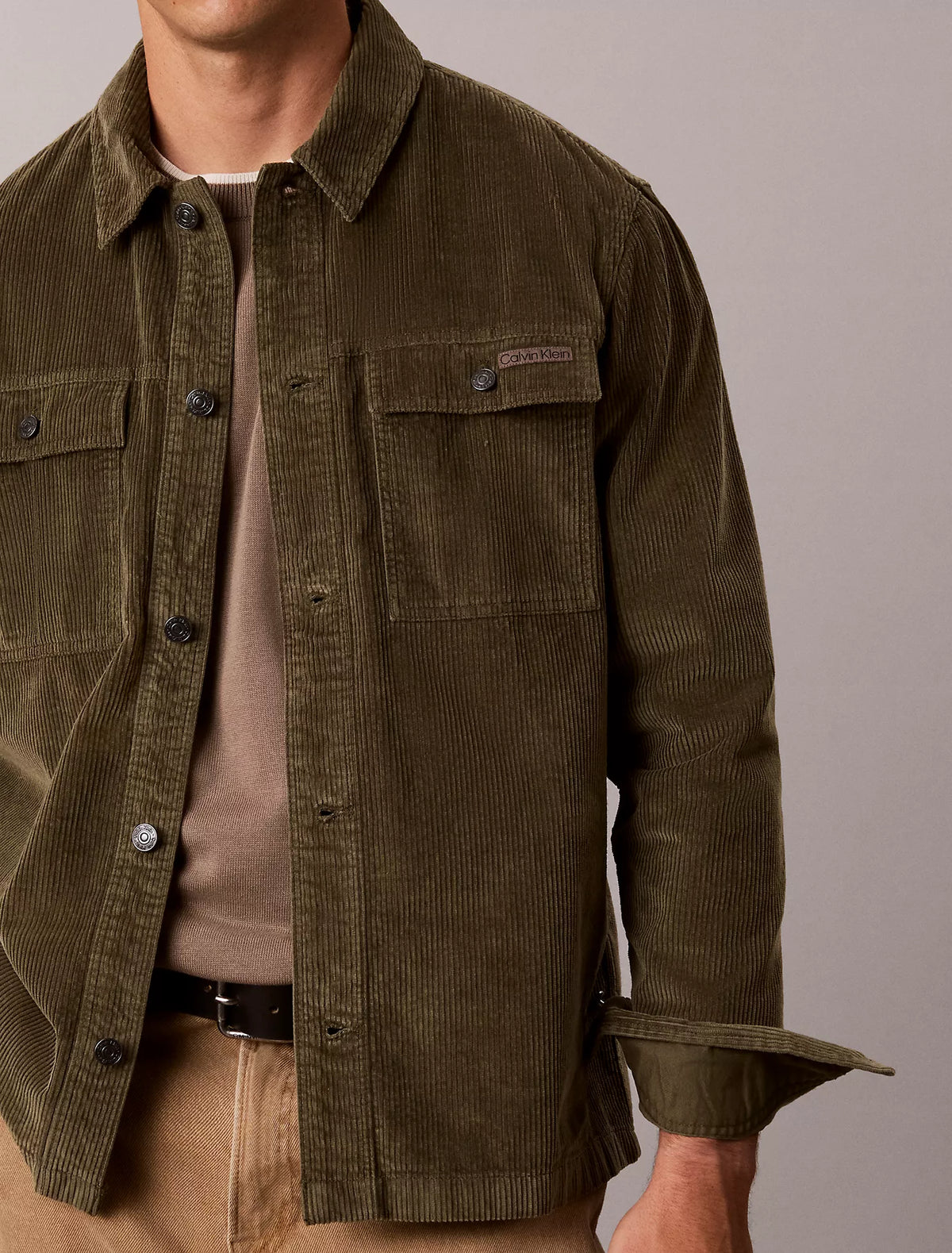 Calvin Klein - Corduroy Relaxed Shirt Jacket