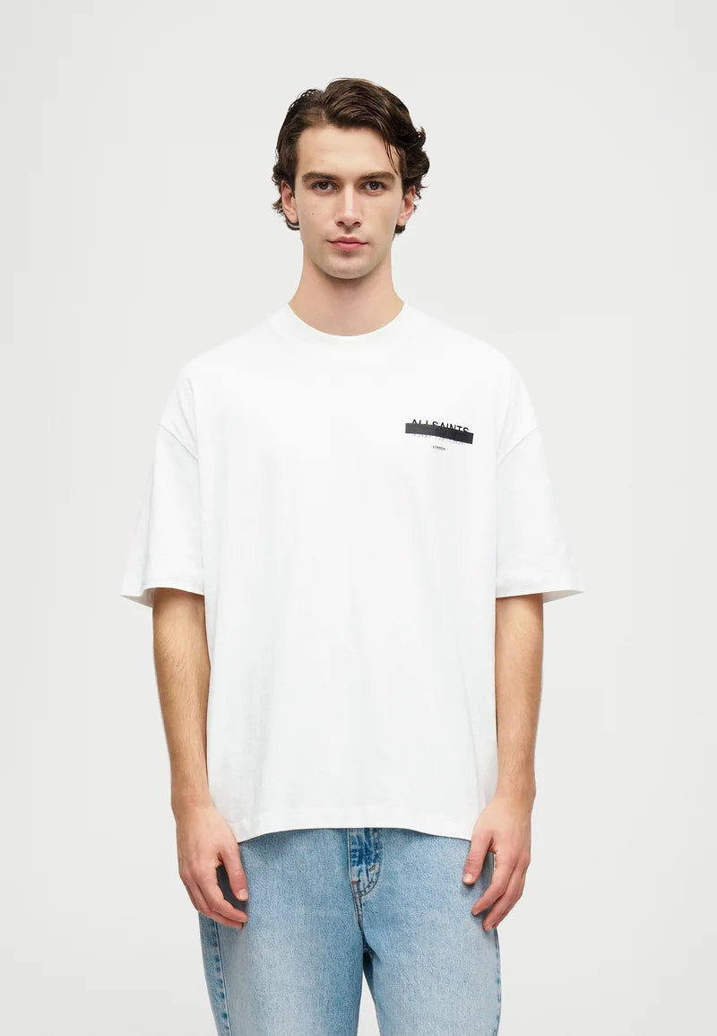 AllSaints - Redact Crew Print T-shirt