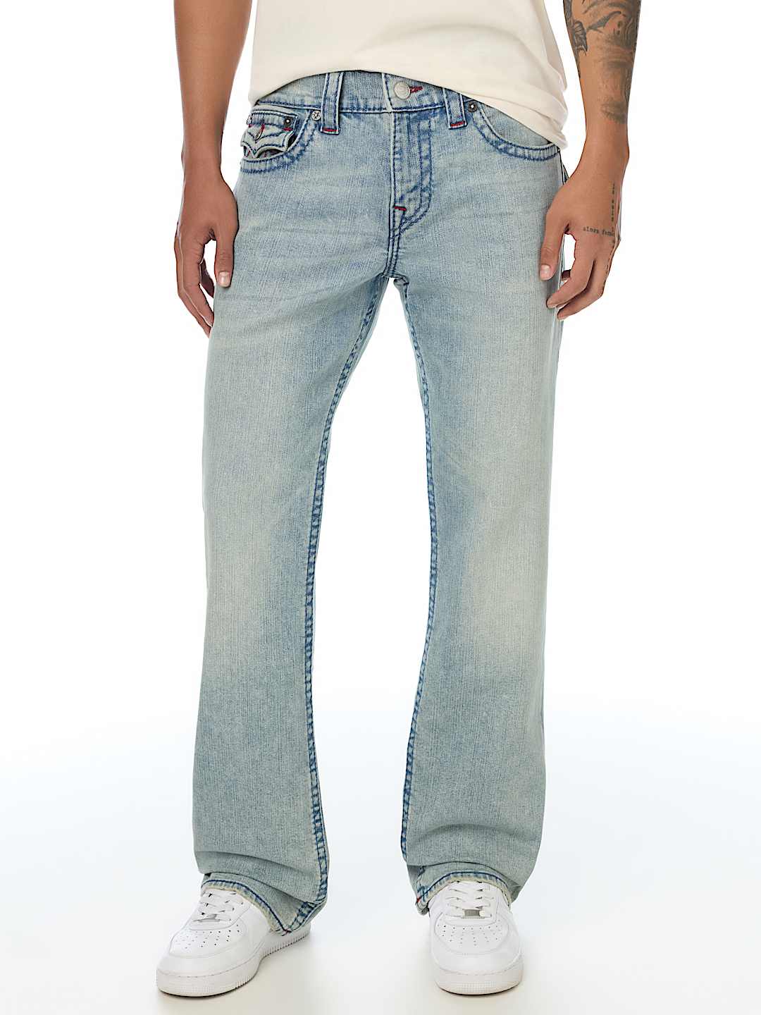 True Religion - Billy Big T Flap Bootcut Jean