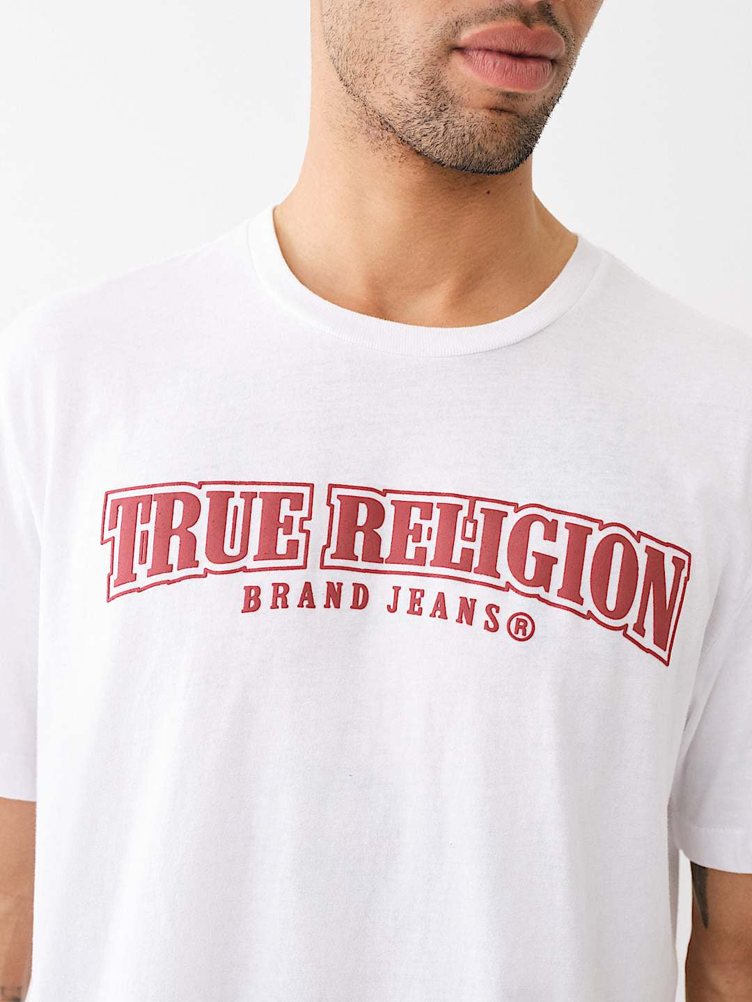 True Religion - Painted Horseshoe Relaxed Tee