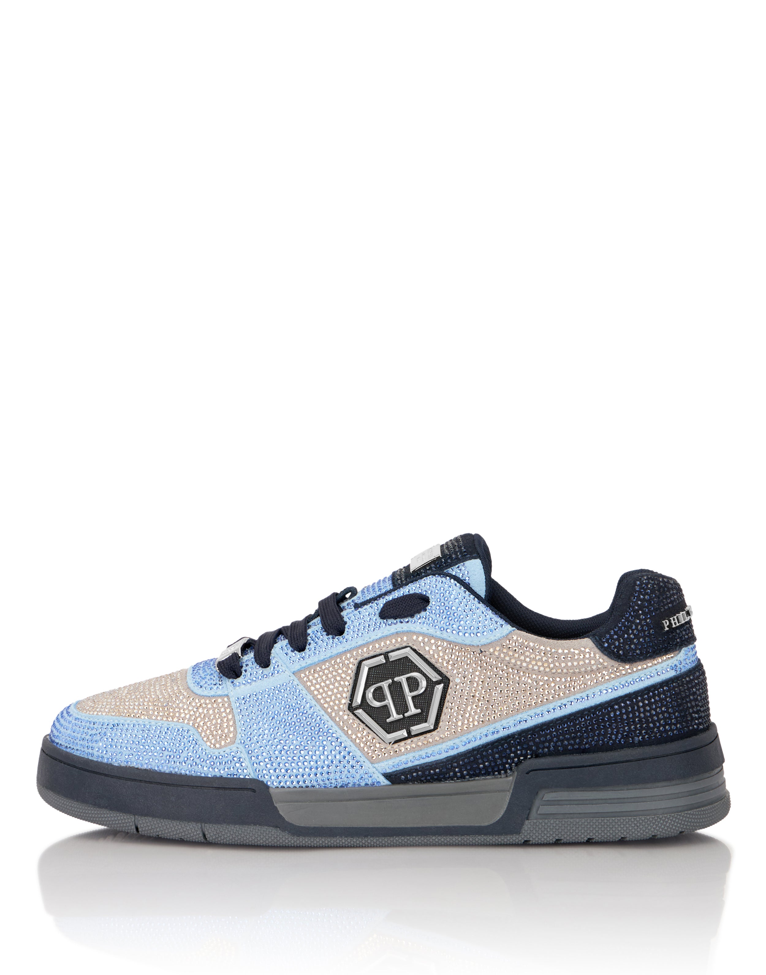 PHILIPP PLEIN - Low-Top Sneakers P-FORCE 78 Strass
