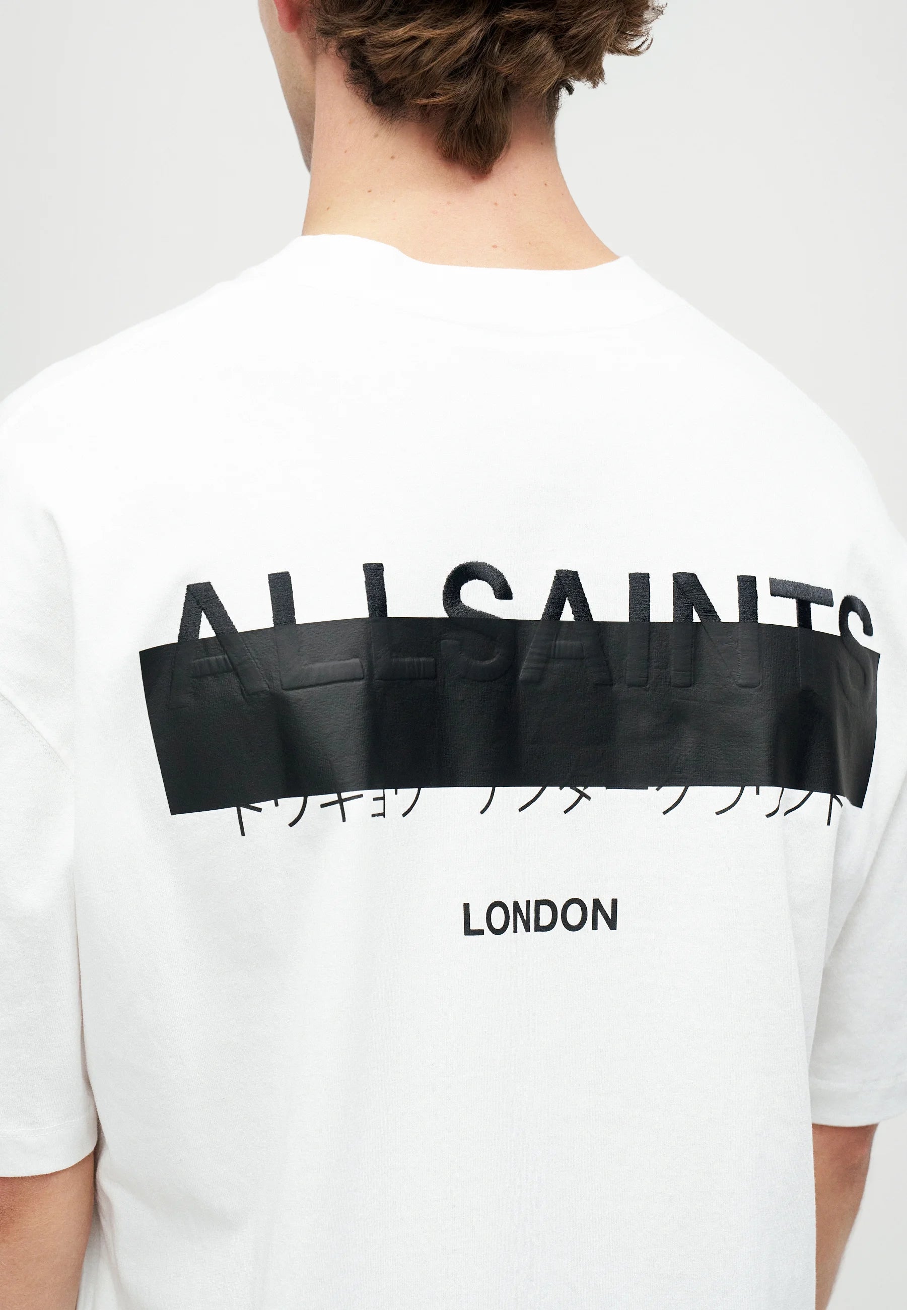 AllSaints - Redact Crew Print T-shirt