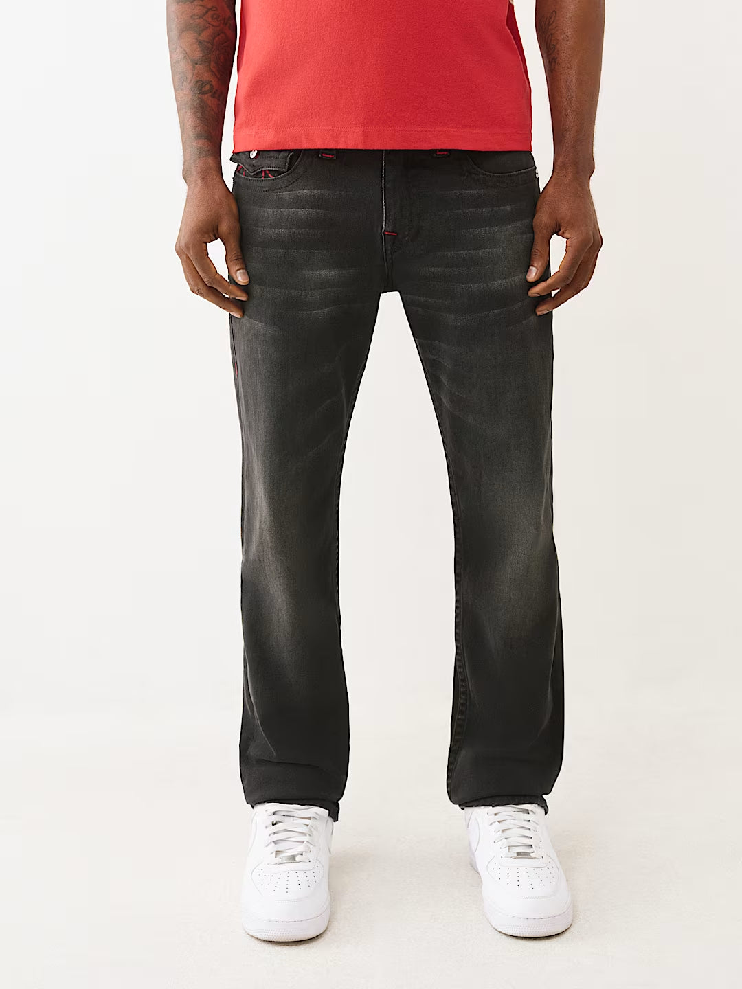 True Religion - Ricky Super T Flap Straight Jean 34