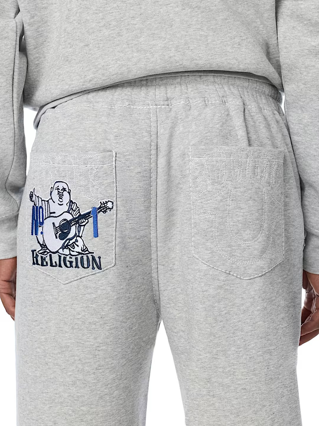 True Religion - No. 1 Logo Big T Sweatpant