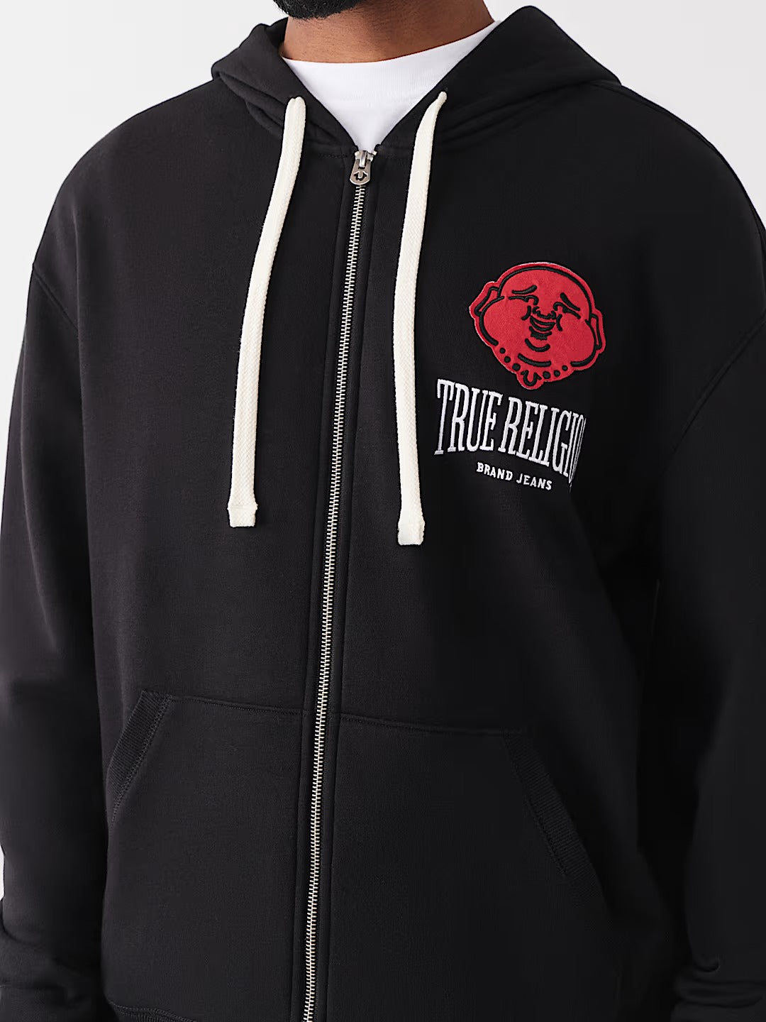 True Religion - Buddha Fleece Zip Hoodie