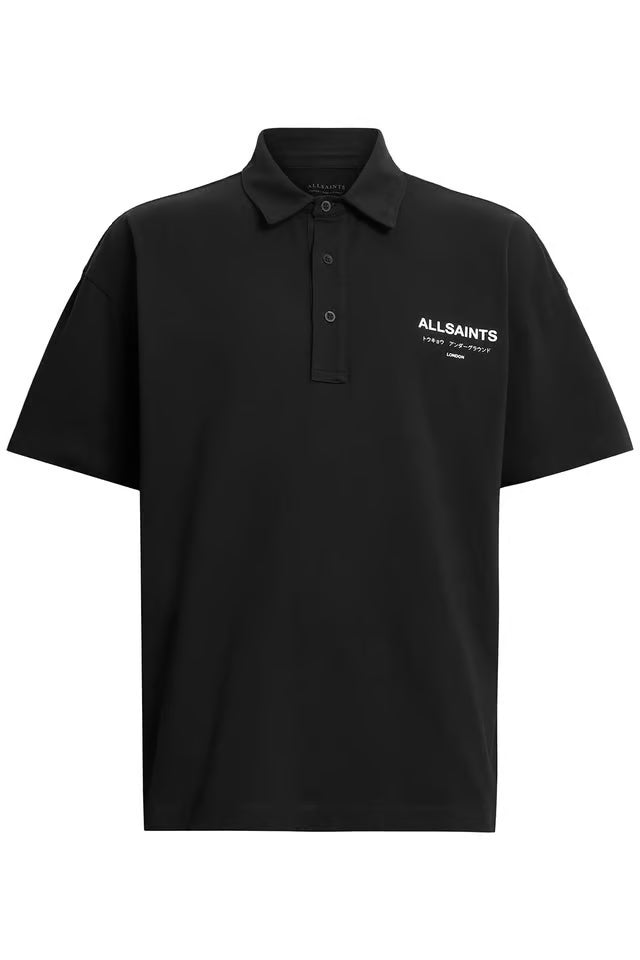 AllSaints - UNDERGROUND SS POLO JET