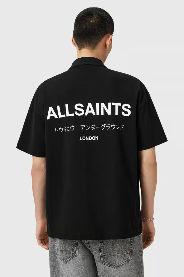 AllSaints - UNDERGROUND SS POLO JET