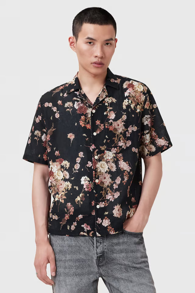 AllSaints - ARMADA SS SHIRT JET