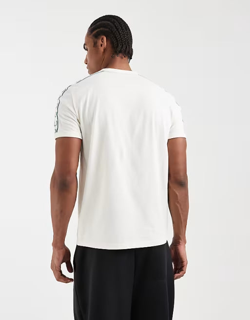 Fred Perry - contrast tape ringer t-shirt in ecru