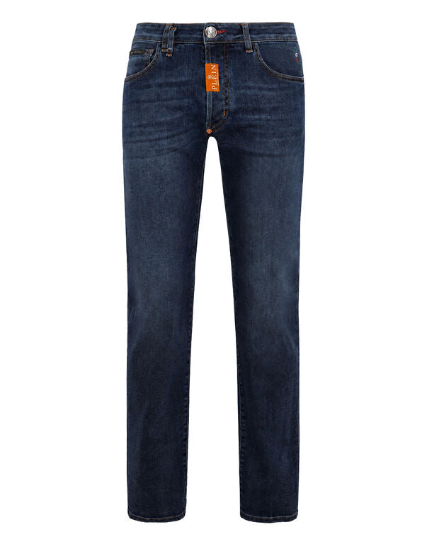 PHILIPP PLEIN - Straight Supreme Fit Jeans Basic