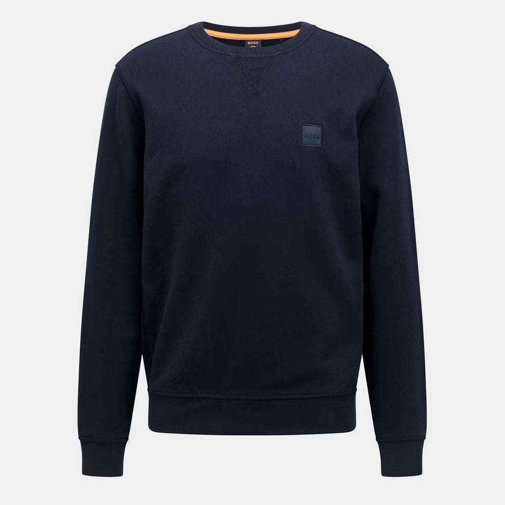 BOSS - Orange Long Sleeve Premium Cotton Sweatshirt (Westart Crew Neck