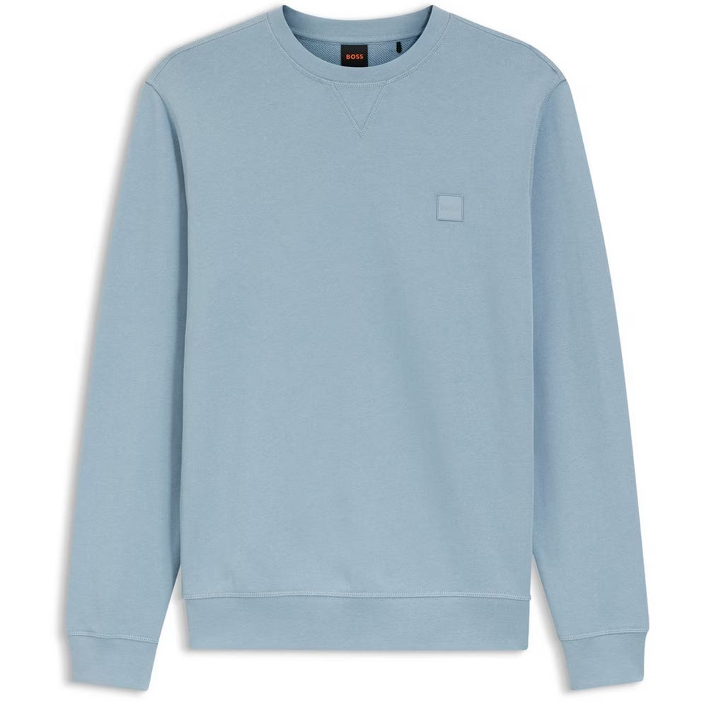 BOSS - Orange Long Sleeve Premium Cotton Sweatshirt (Westart Crew Neck