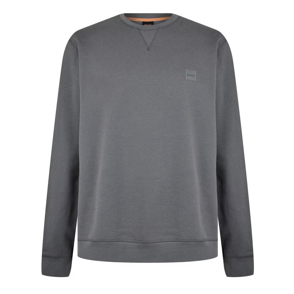 BOSS - Orange Long Sleeve Premium Cotton Sweatshirt (Westart Crew Neck