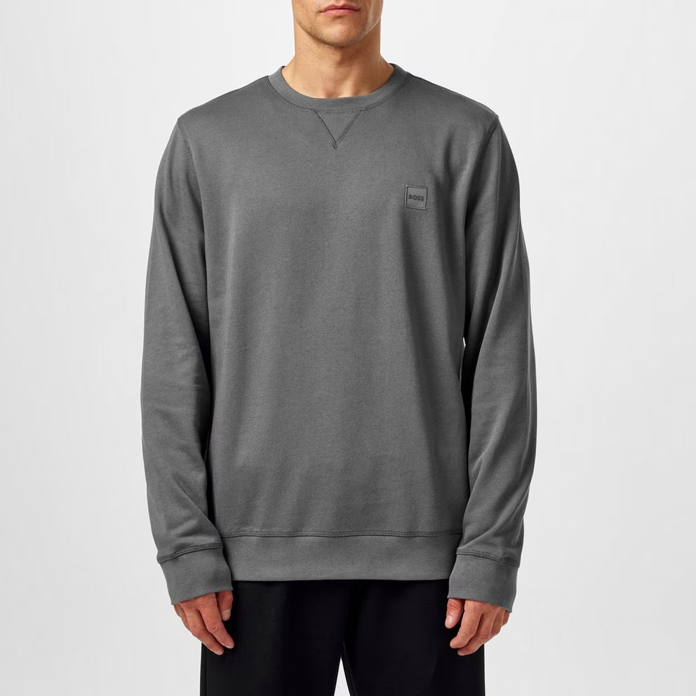 BOSS - Orange Long Sleeve Premium Cotton Sweatshirt (Westart Crew Neck