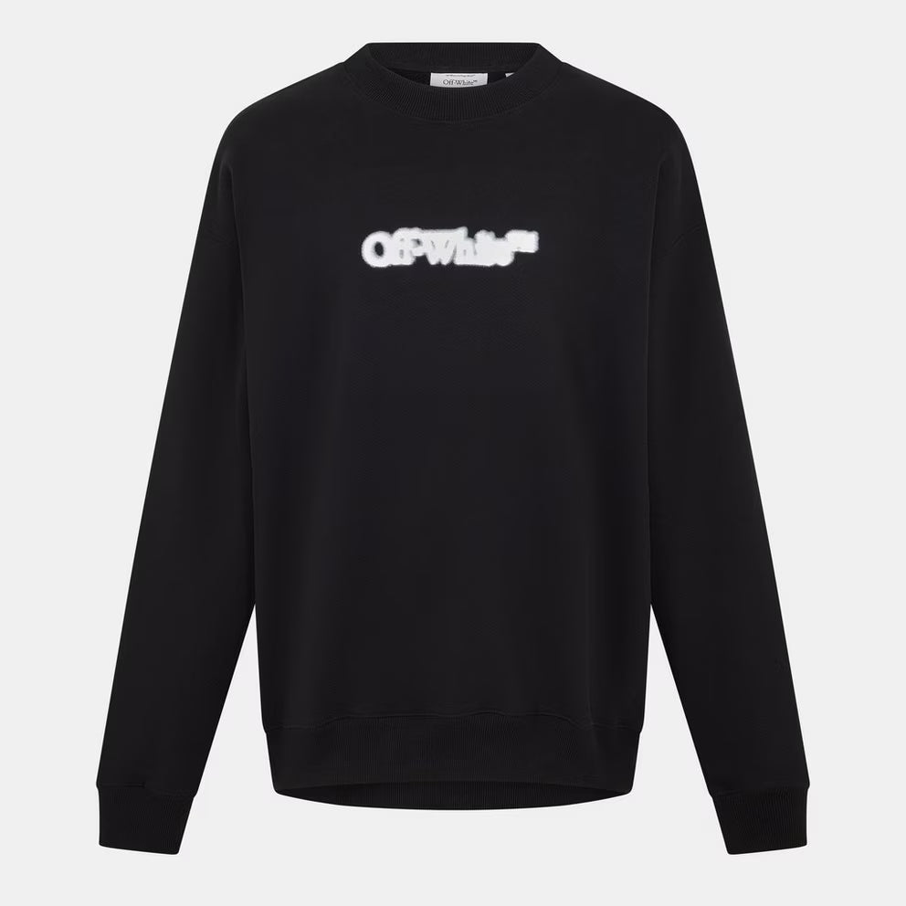 Off White - Men's Skate Graphic Relaxed Fit Crew Sweatshirt
