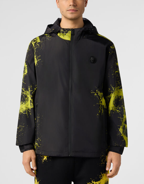 PHILIPP PLEIN SPORT - Windbreaker Jacket Splash
