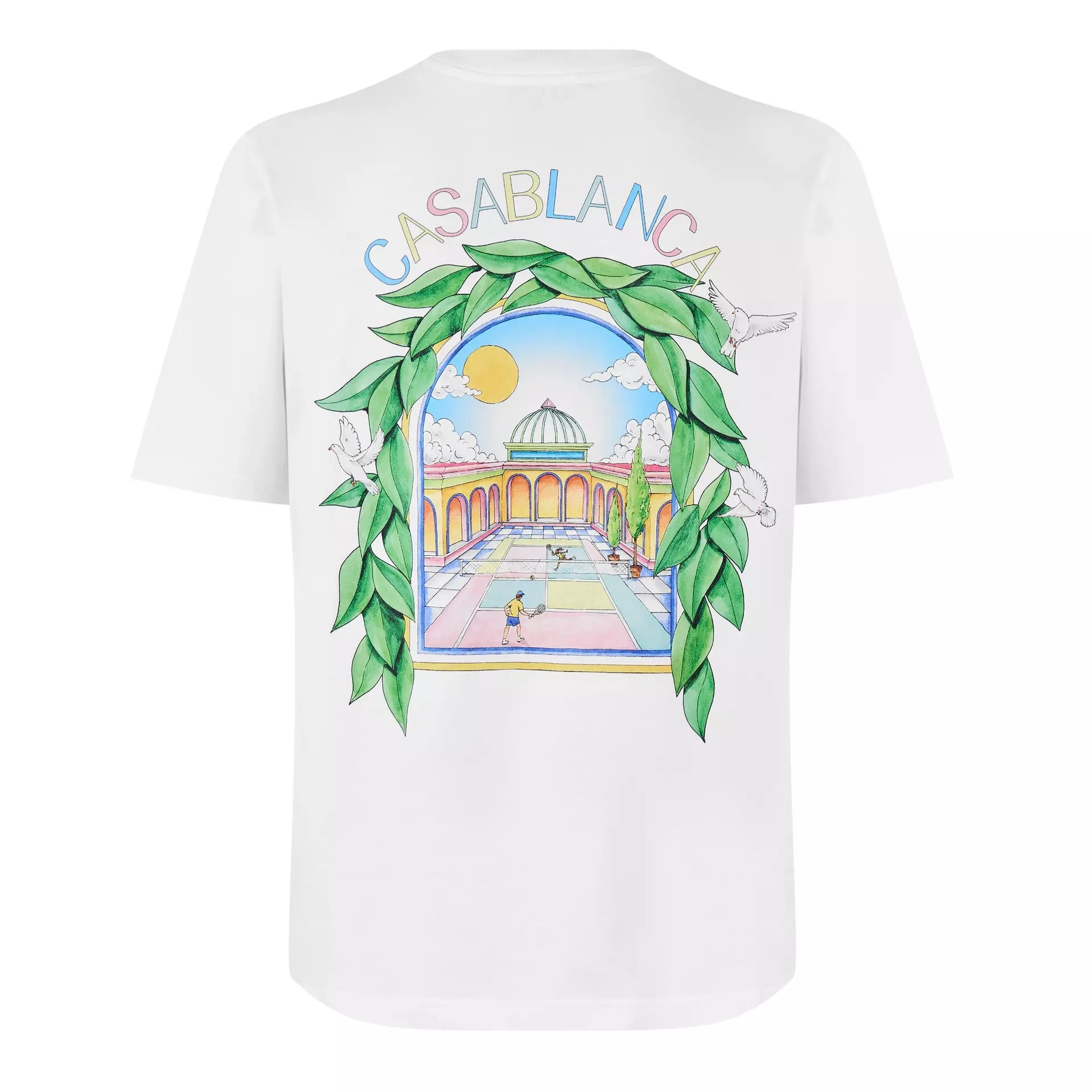 Casablanca - Men's Graphic Cotton L'Arche Tennis Club T-Shirt