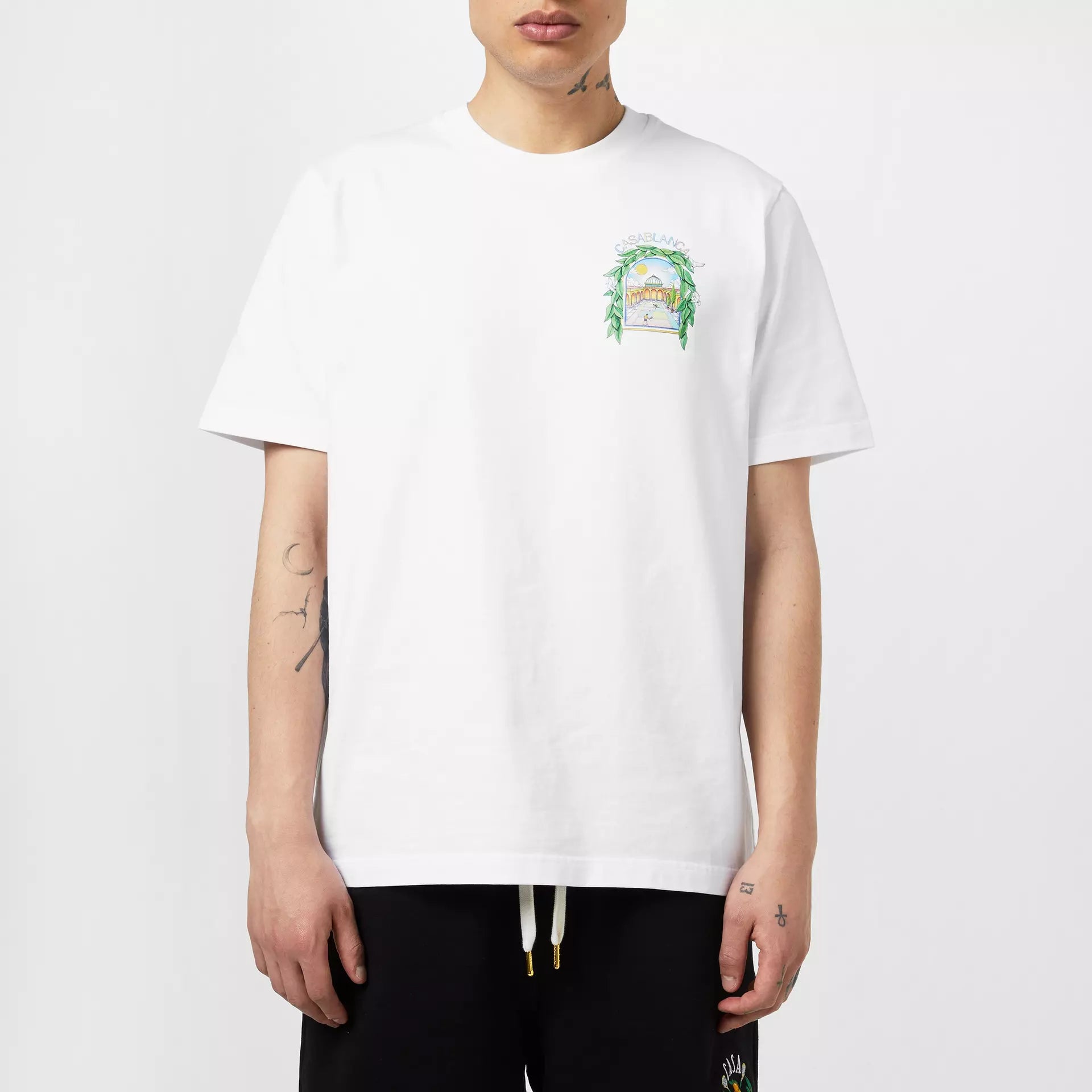 Casablanca - Men's Graphic Cotton L'Arche Tennis Club T-Shirt