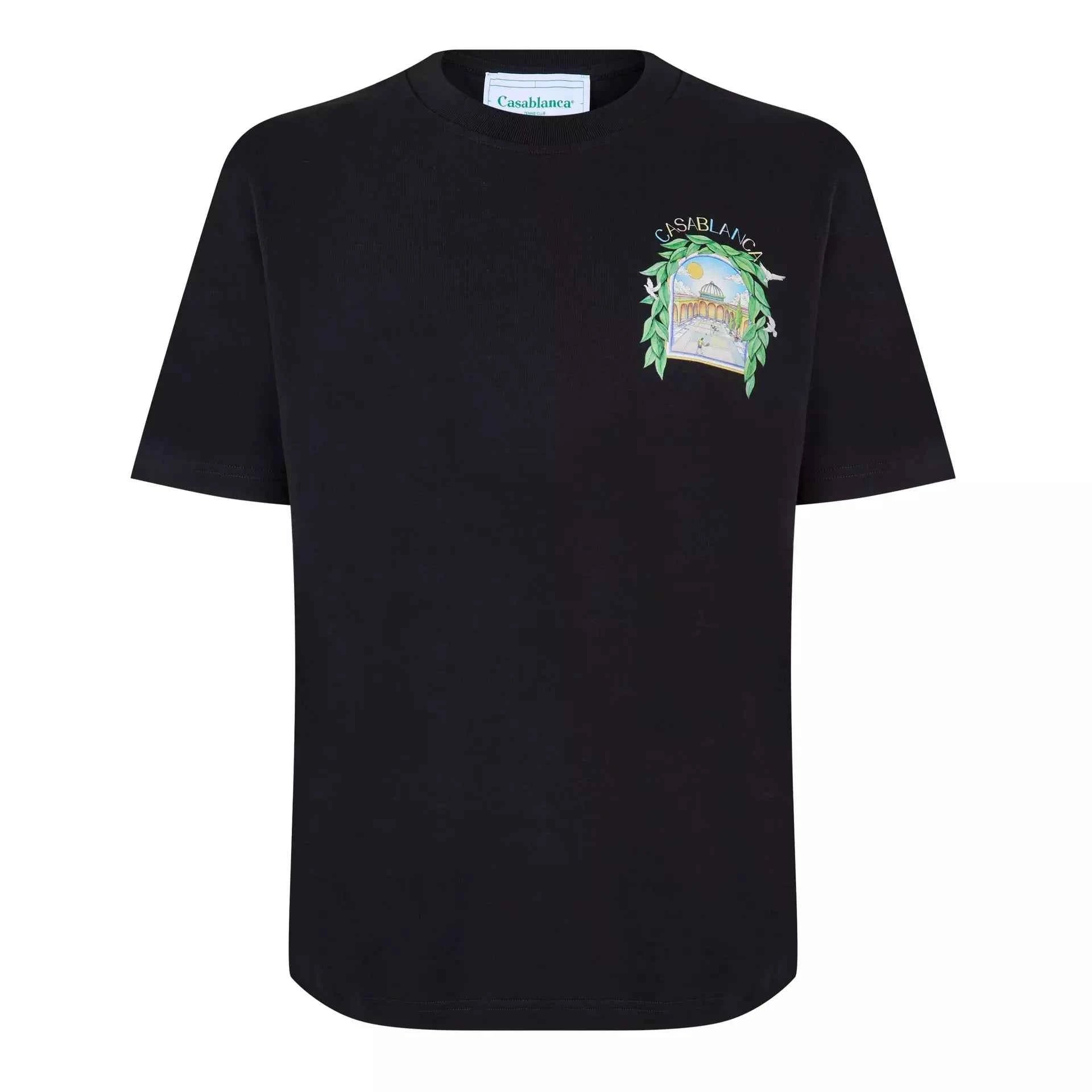 Casablanca - Men's Graphic Cotton L'Arche Tennis Club T-Shirt
