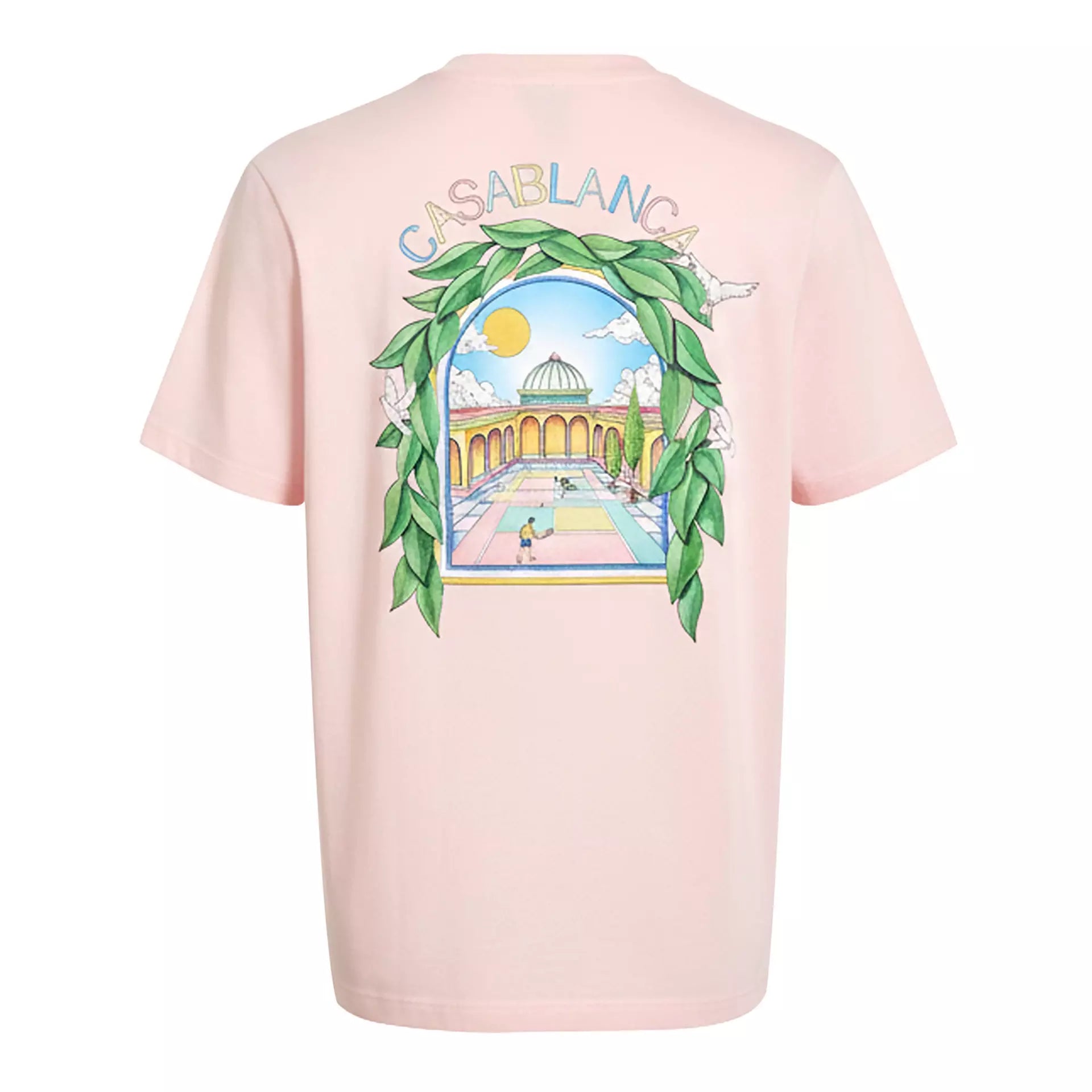 Casablanca - Men's Graphic Cotton L'Arche Tennis Club T-Shirt