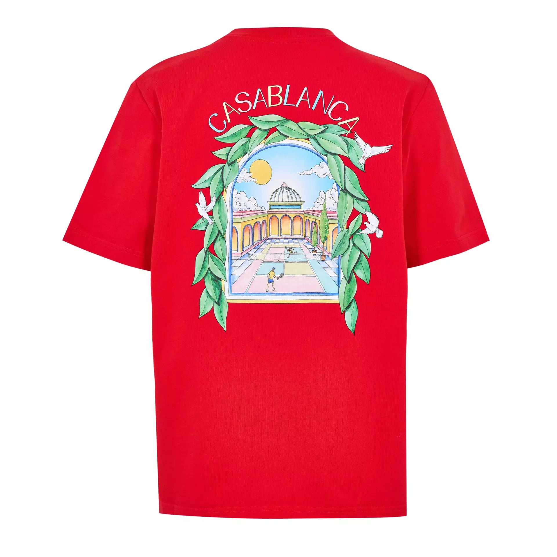 Casablanca - Men's Graphic Cotton L'Arche Tennis Club T-Shirt