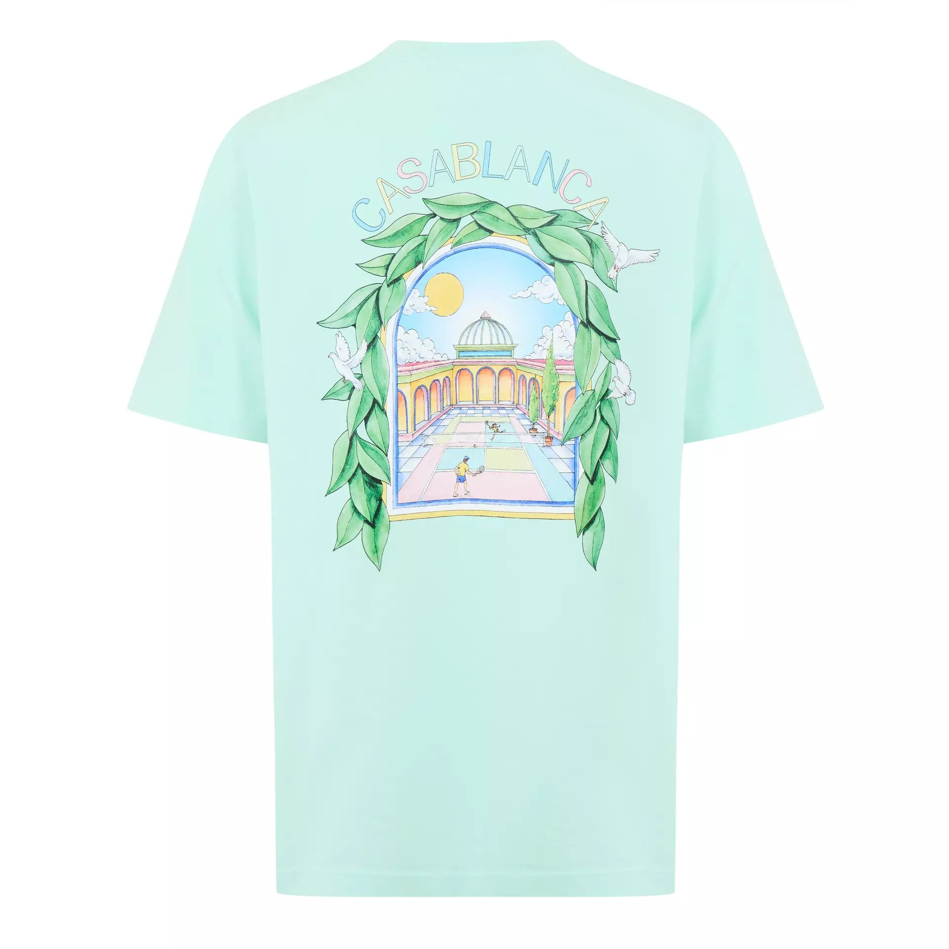 Casablanca - Men's Graphic Cotton L'Arche Tennis Club T-Shirt