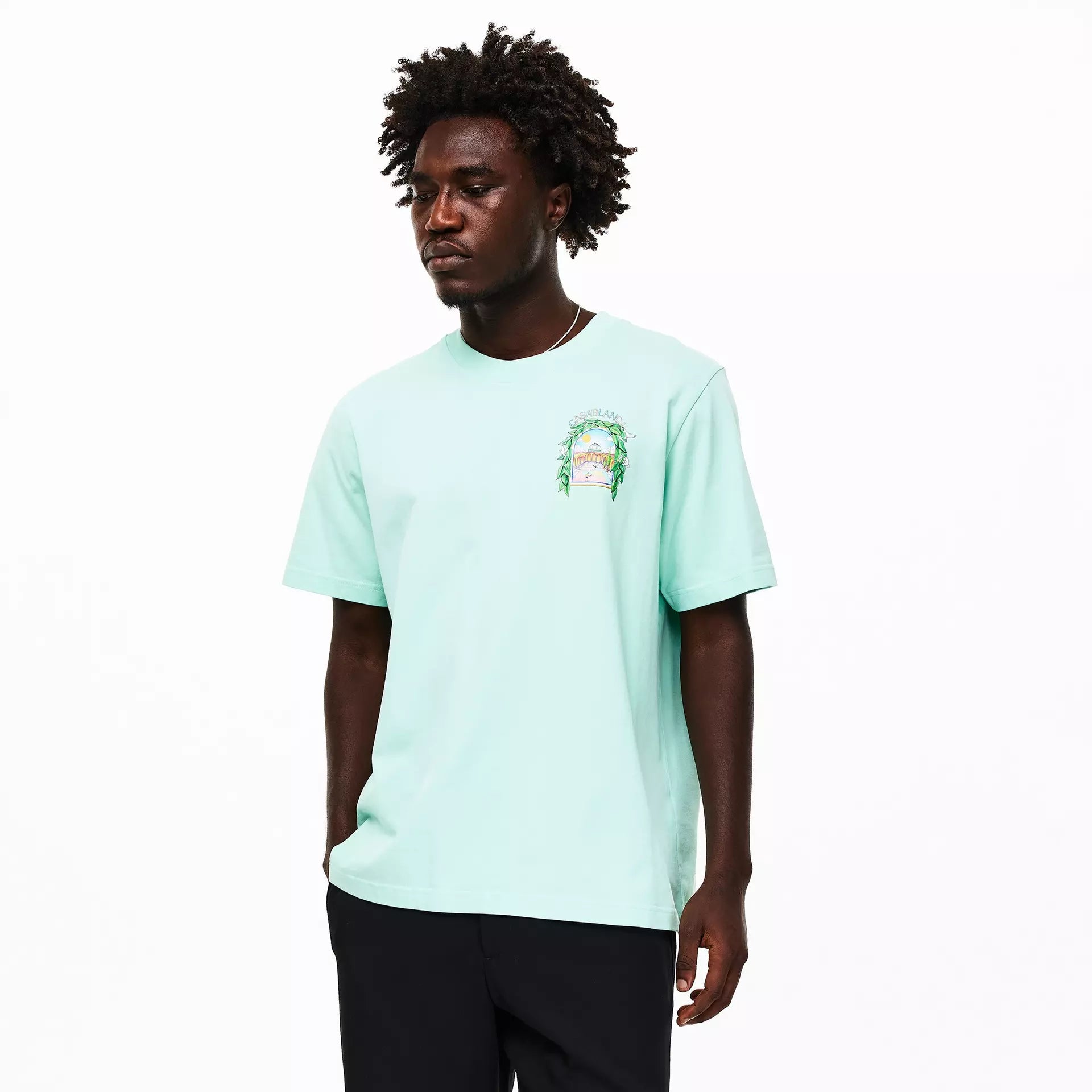 Casablanca - Men's Graphic Cotton L'Arche Tennis Club T-Shirt