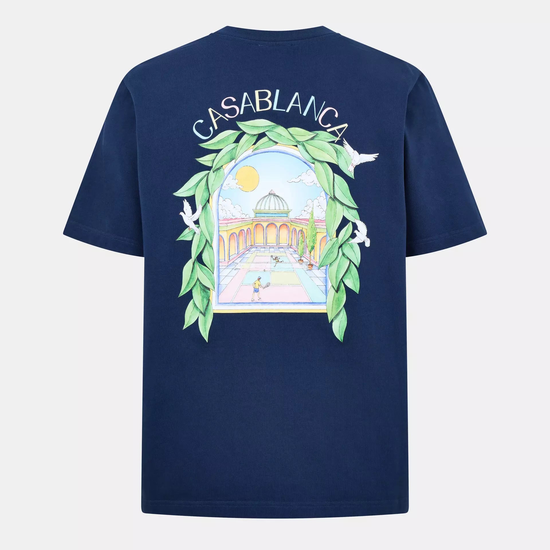 Casablanca - Men's Graphic Cotton L'Arche Tennis Club T-Shirt